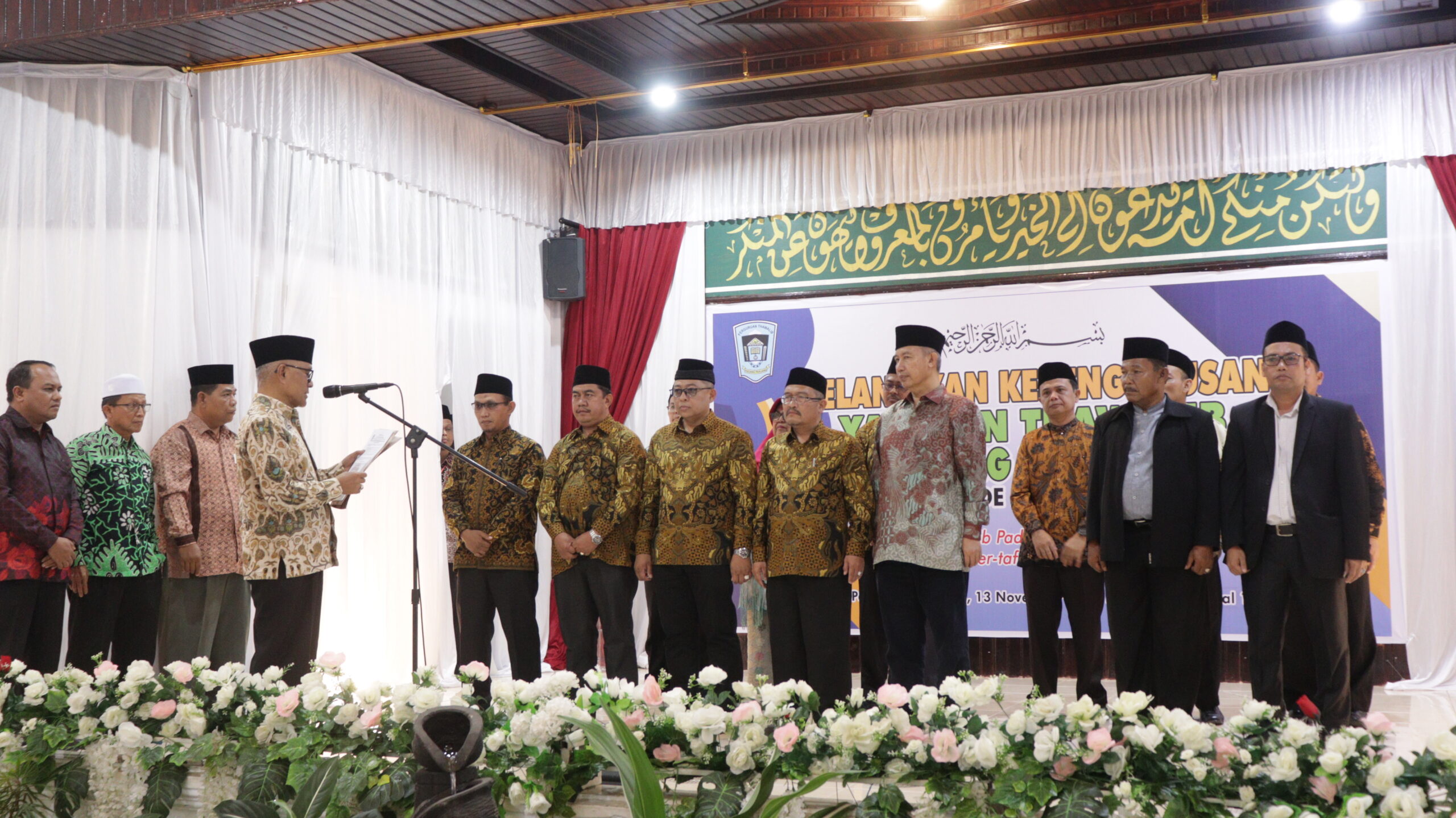 Pelantikan Kepengurusan Yayasan Thawalib Padang Panjang Periode 2022-2027